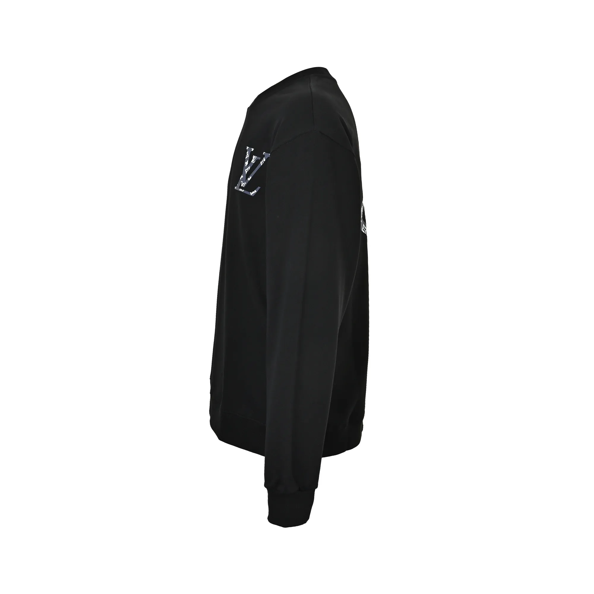 Louis Vuitton/Louis Vuitton small label presbyopic round neck sweatshirt